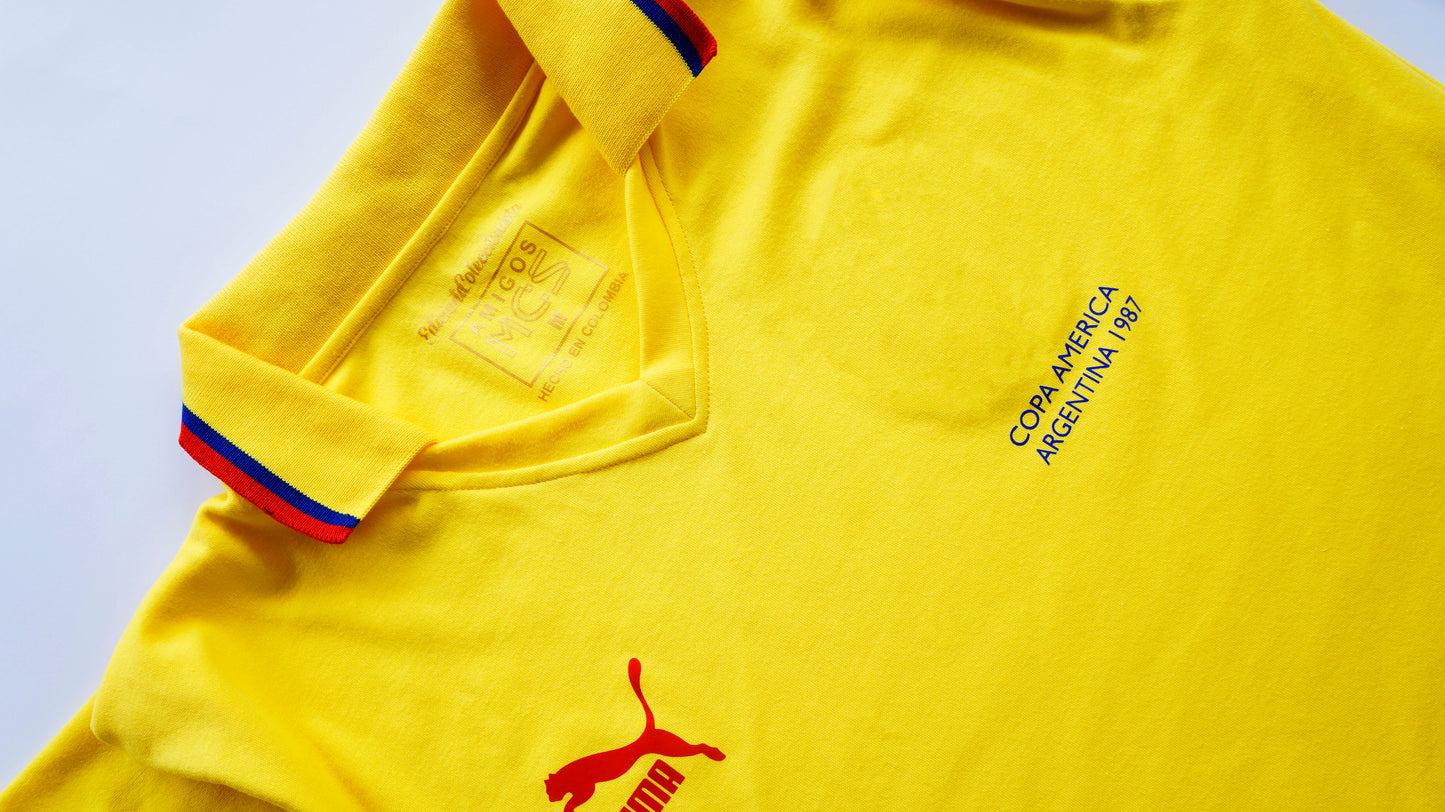 Camiseta Colombia 1987