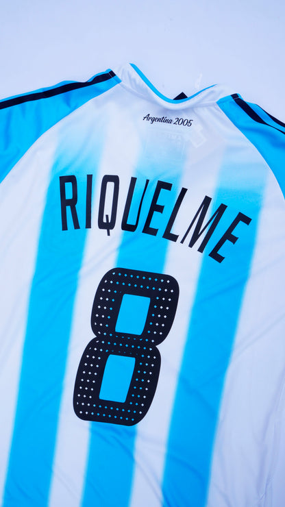 Argentina Shirt 2005 Riquelme Argentina