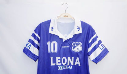 Camiseta Millonarios Leona 1996 Adidas