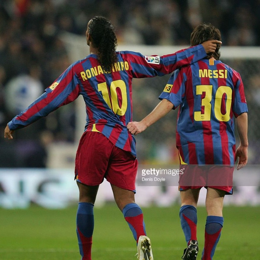 Camiseta Barcelona 2004  - RONALDINHO -